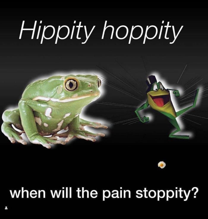 When you end it yourself, my froggo friend. 9GAG