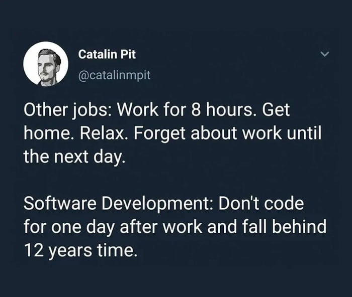 Other jobs vs developers - 9GAG