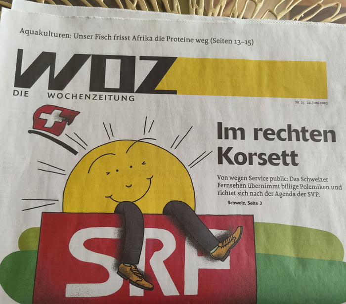 Heute in der WOZ 9GAG