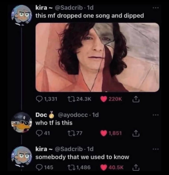 Gotye is a one hit wonder 9GAG
