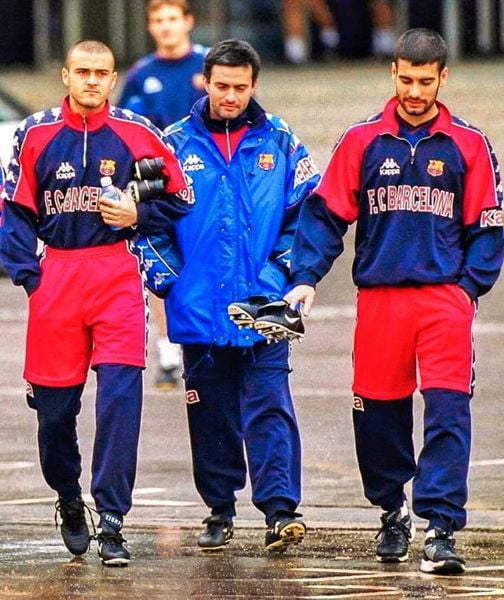 Back In The Days When These Three Icons Played For Barca Gag