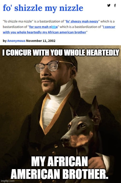 It originated from an early victorían Rapper - 9GAG