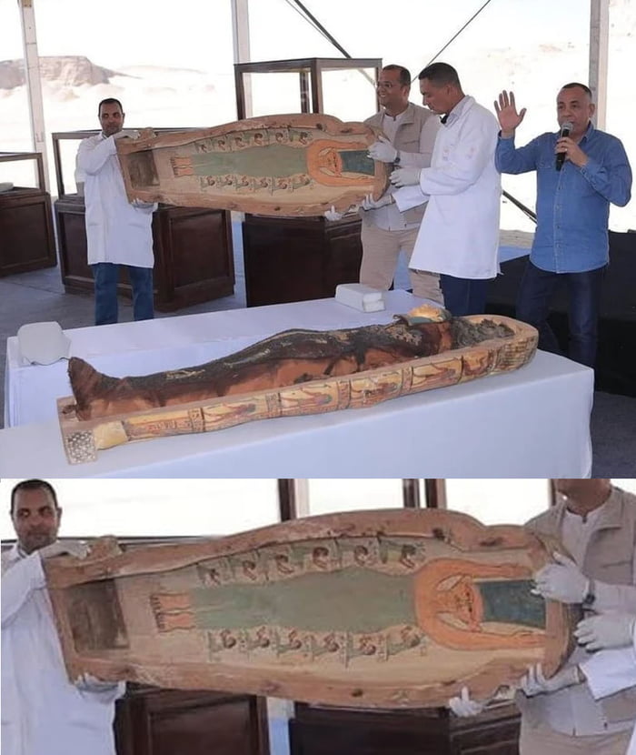 Archeologists In Egypt Have Finally Unearthed Marge Simpson's Mummy - 9gag