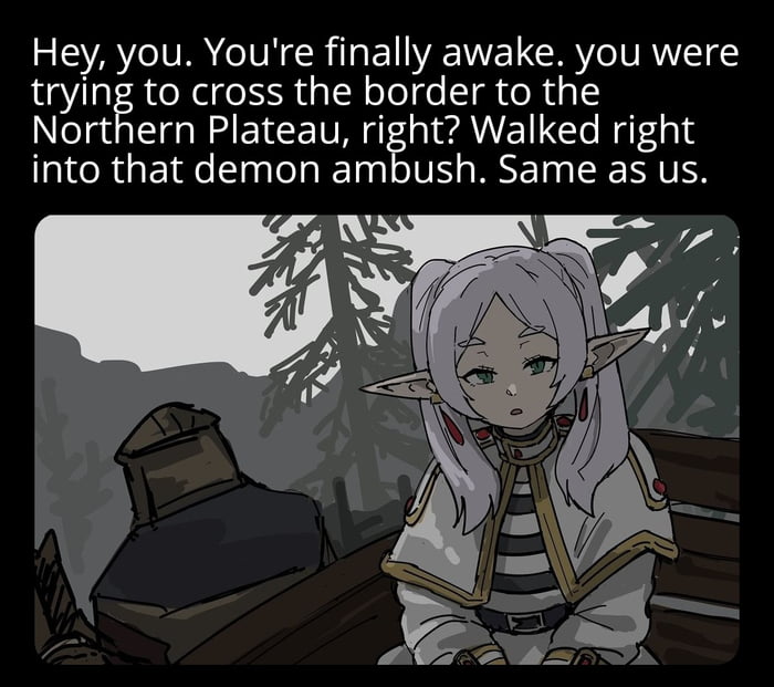 Frieren would get sidetracked at the College of Winterhold 9GAG