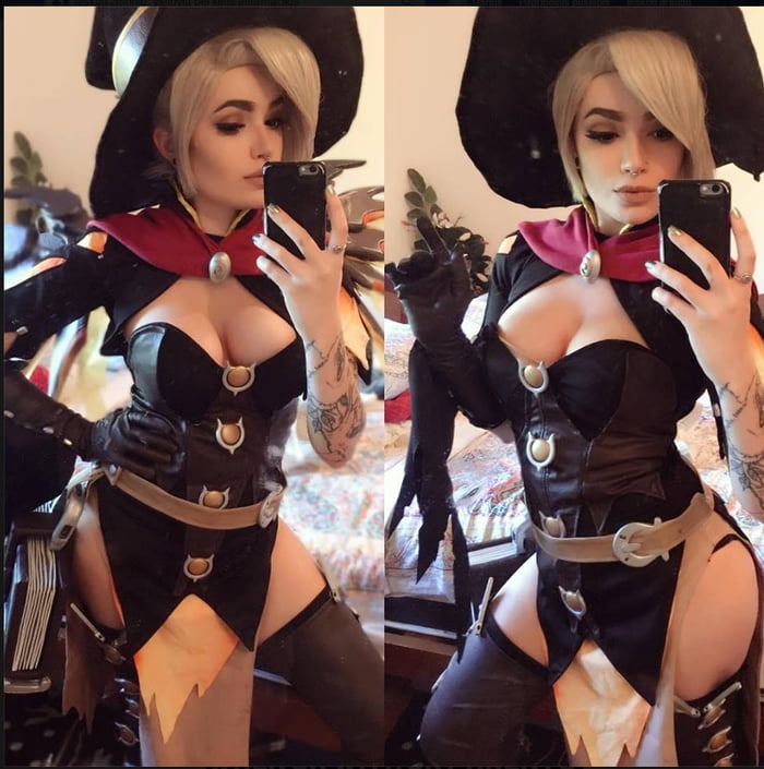 Witch Mercy Cosplay 9GAG