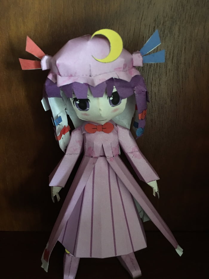 Papercraft Patchouli Knowledge. Now quit reading the title. - 9GAG