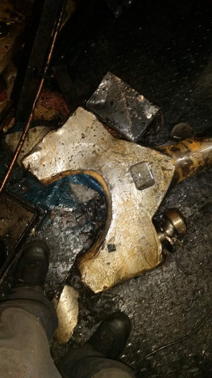 Crashed Engine Real What a