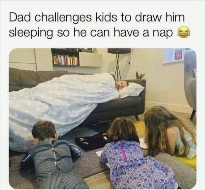 Dad sleeping 9GAG