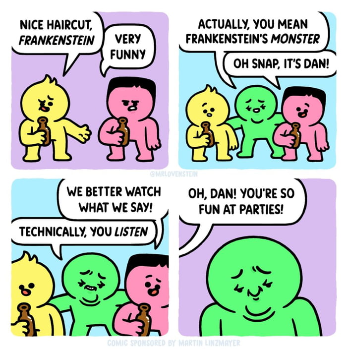 Must Be Fun.....| Credits: @mrlovenstein | *Bonus Panel Included - 9GAG