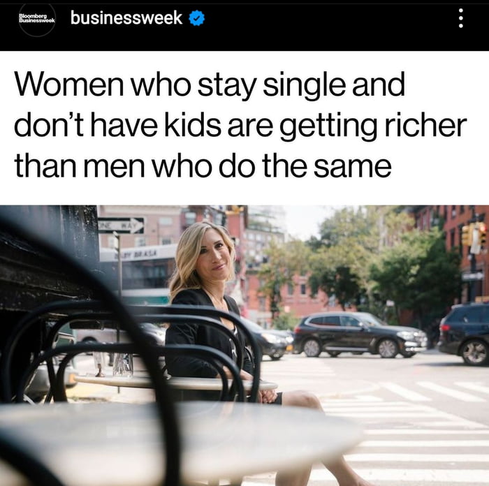 Single Women Without Kids Had An Average Of 65000 Dollars In Income 
