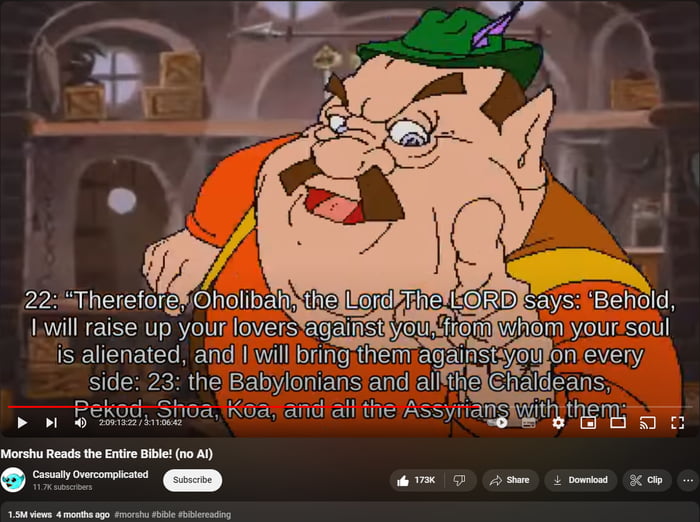 Morshu. The reader of both testaments. God's most saint salesman. He