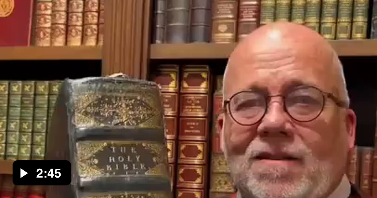 Bookstore owner shows his rarest collection of the holy books 9GAG