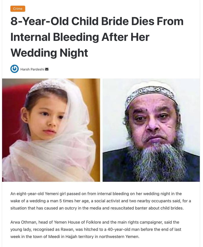 8-year-old-girl-dies-after-her-wedding-night-9gag