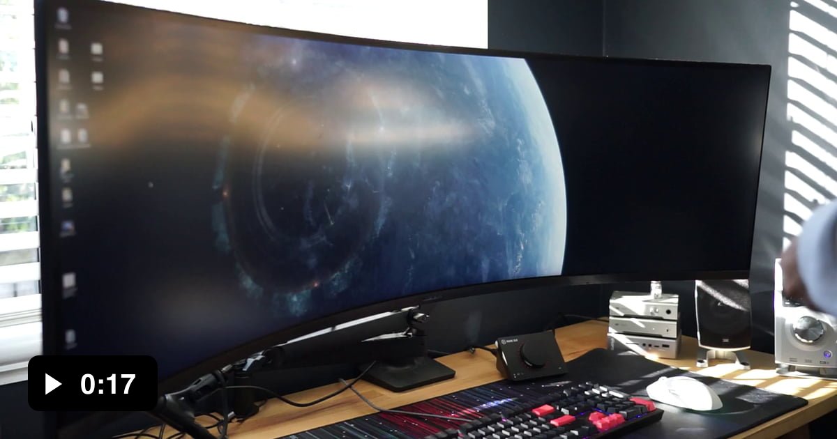 This user's G9 display flickers when tape is unrolled near it any