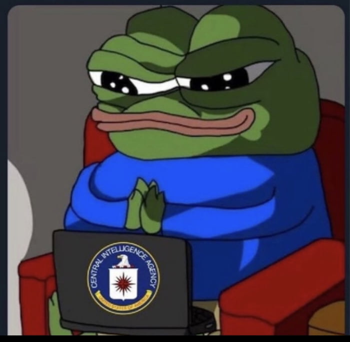 Cia, laptop, & who is pepe - 9GAG