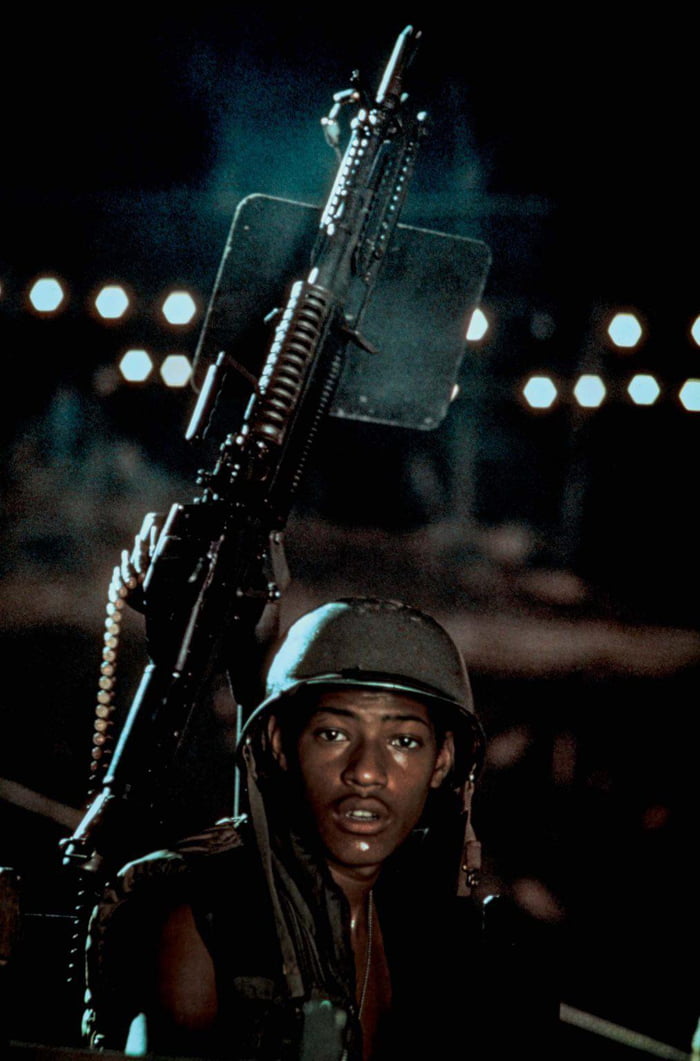 15-year-old Laurence Fishburne on the set of “Apocalypse Now”, (1979 ...
