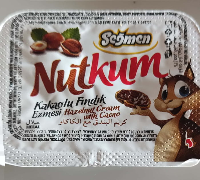 Fund some Kind of Nutella in Turkey, seems like the squirrel is kinda ...