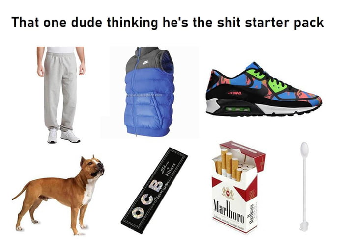 Douchebag starter pack 9GAG