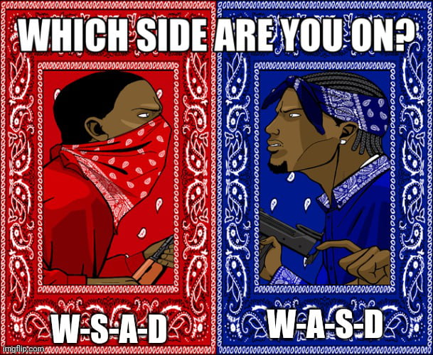 How do u say it?^^ heard it both ways i prefer wasd 9GAG