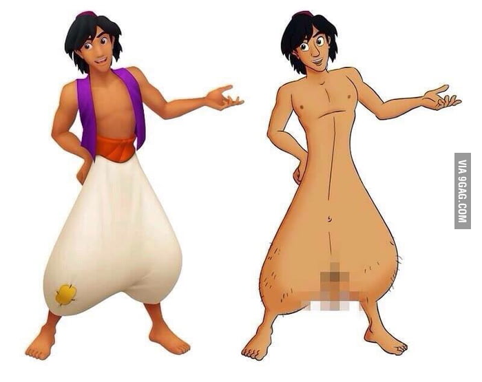 Aladdin S Secret Behind The Baggy Pants 9gag