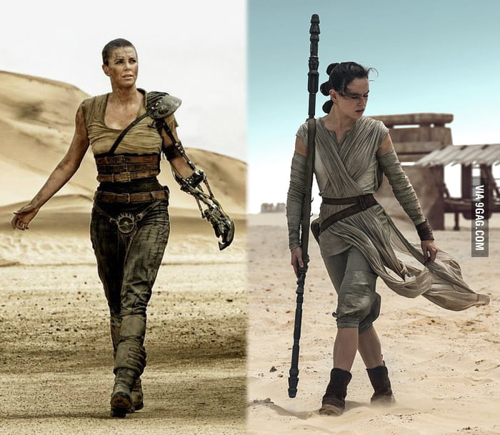 2015 Gave Us Two Great Badass Female Characters - 9GAG