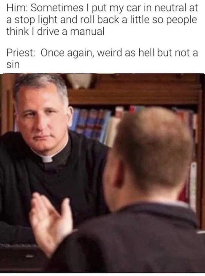 It is weird but not a sin - 9GAG