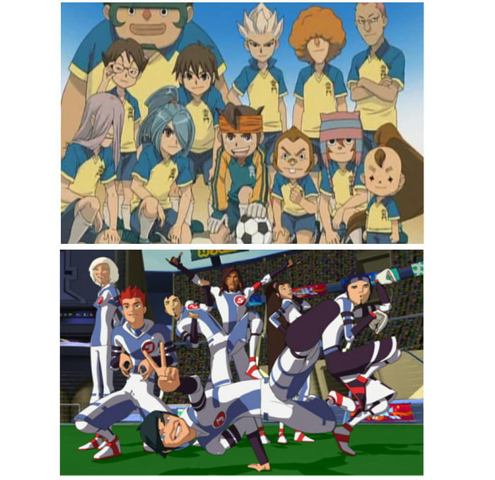 Which football serie is better Inazuma Eleven or Galactik Football? - 9GAG