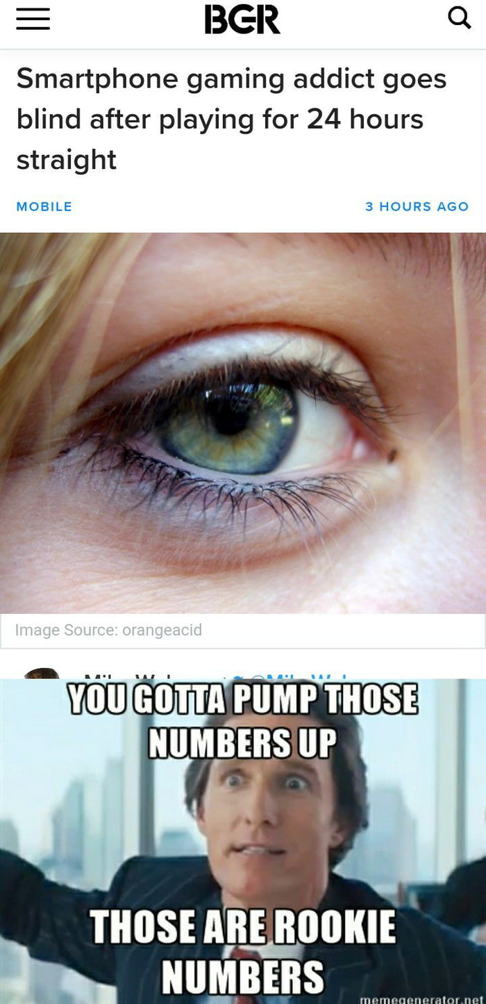 Mobile gamers aren't real gamers. 9GAG