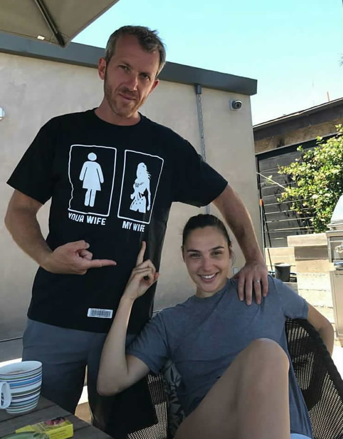 Gal Gadot And Her Husband 9GAG