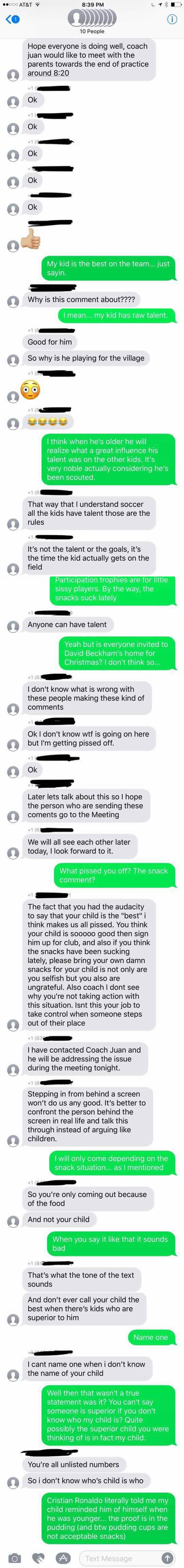 Guy Gets Added To Soccer Mom Group Chat And Cant Stop Trolling Them