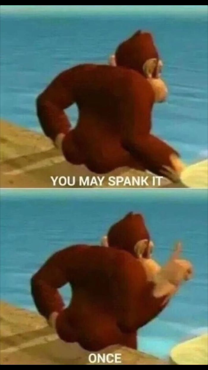 Donkey kong is T H I C C - 9GAG