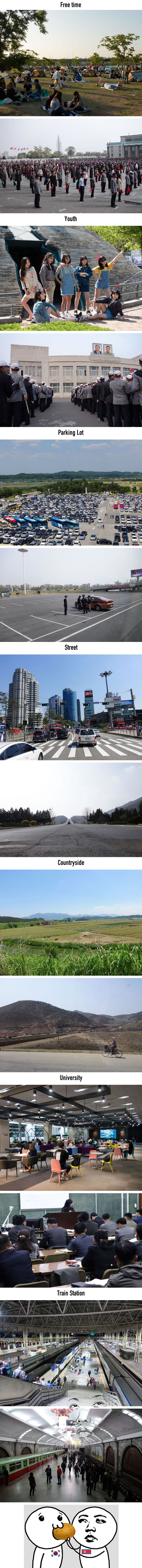 Traveller Made Comparisons Between North Korea And South Korea