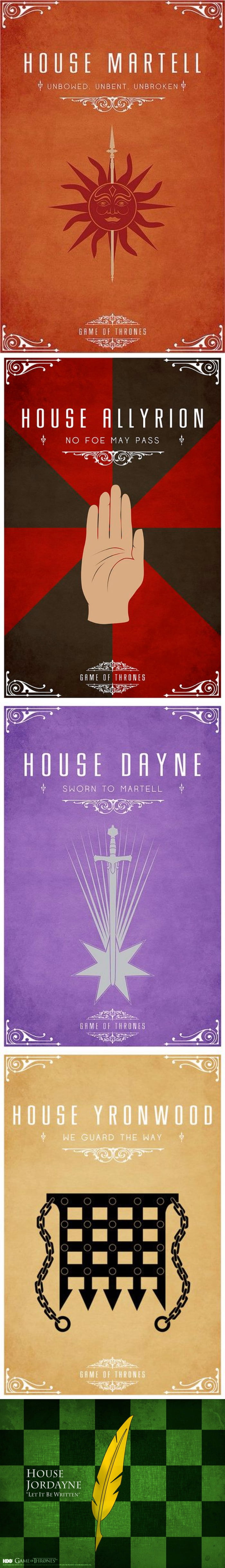 Game Of Thrones Houses Part 3 Dorne 9gag