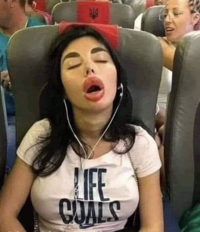 Someone left their sex doll on the airplane