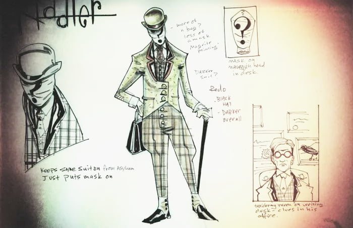 The Riddler Current Design All this talk about the Riddler design in The Batman has me wondering ...