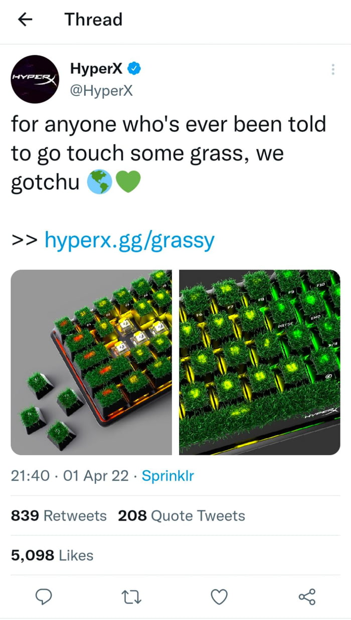 The best Touch Grass memes :) Memedroid