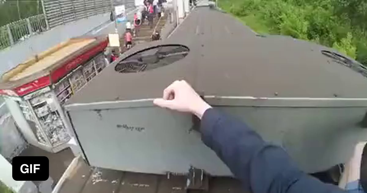 Train hopper turns into train conductor 9GAG