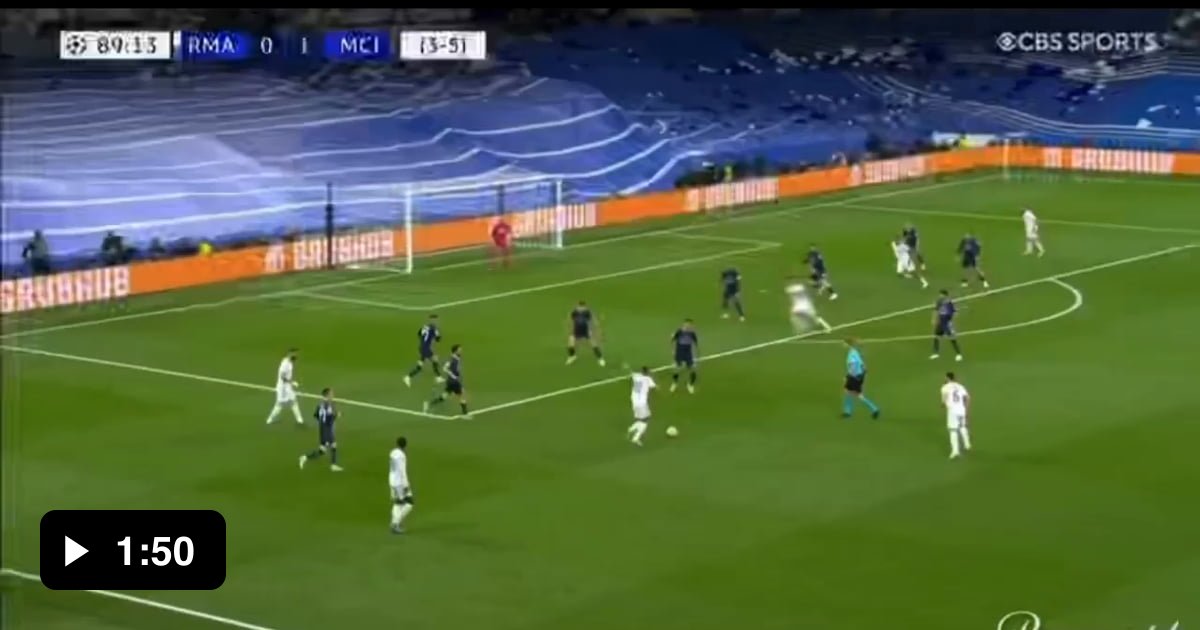 Rodrygo’s Two Injury-time Goals For Real Madrid Vs. Manchester City To ...