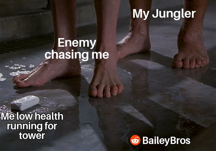 League of Legends Jungler Meme - 9GAG