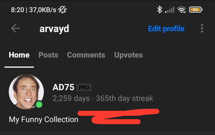 My One Year Streak Milestone - 9GAG