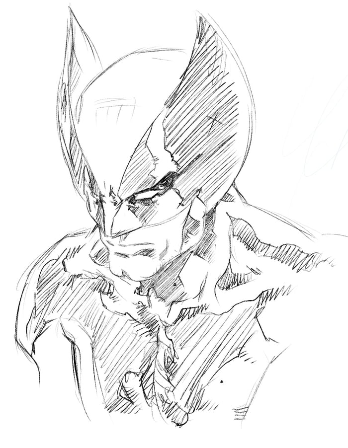 Wolverine Drawing - 9GAG