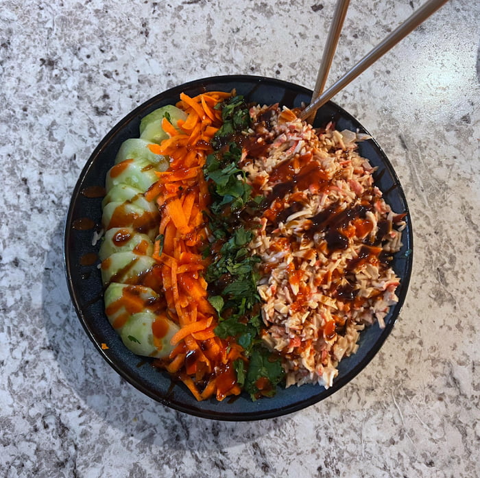 Surimi poke bowl 9GAG