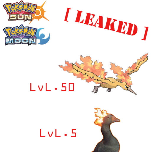 Pokemon Sun & Moon 1st Legendary Evolution Leaked - 9GAG