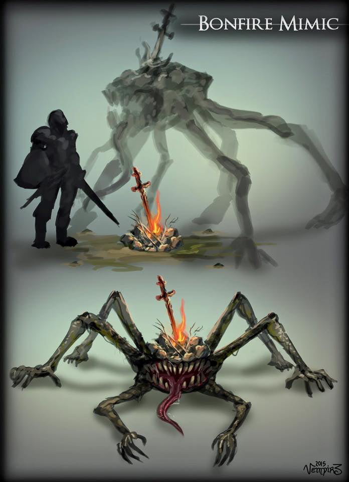 Monster idea for Dark Souls (vempirick) GAG