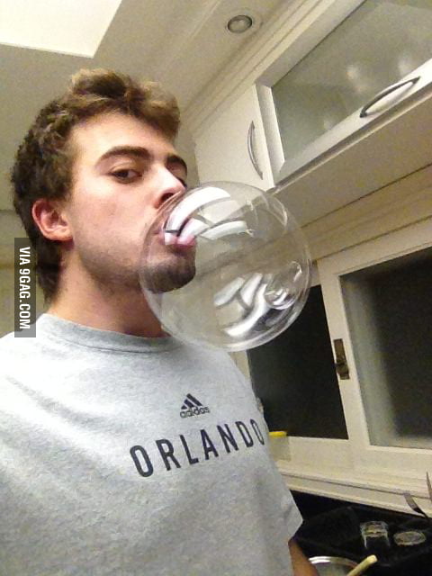 Very Proud Of My Spit Bubble 9GAG