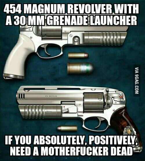 Best Gun for Zombie Apocalypse - 9GAG