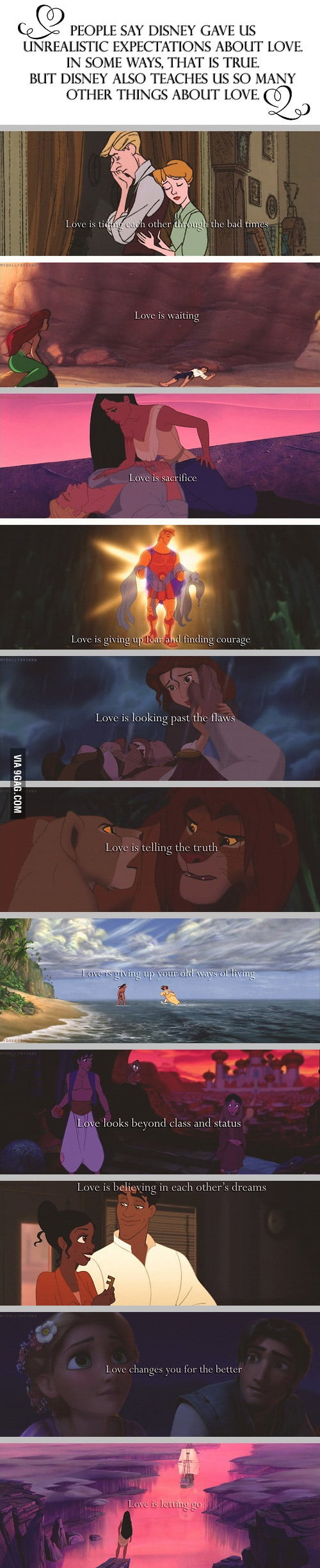 I know Disney is unrealistic but...