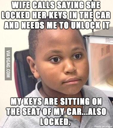 locked my keys in my car