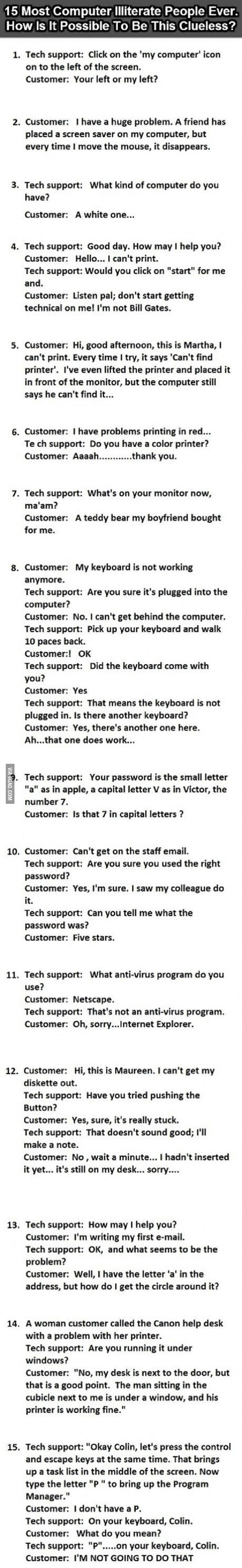 Tech Support Wheel Answers Tech support problems - 9GAG