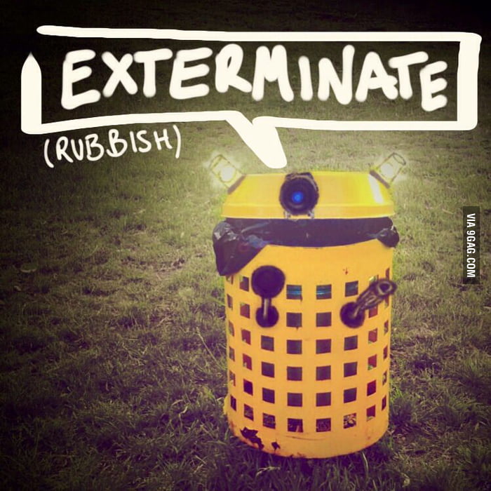 Dalek Disguise 9GAG